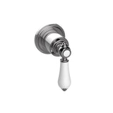 Graff - Adley Traditional M-Series 3-Way Diverter Valve Trim with Handle - Architectural White