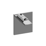 Graff - Sade/Targa Square M-Series Thermostatic Valve Trim Plate with Handle - Warm Bronze Pvd