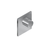 Graff - M.E. Square M-Series Thermostatic Valve Trim Plate with Handle - Architectural White