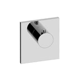 Graff - M.E. Square M-Series Thermostatic Valve Trim Plate with Handle - Warm Bronze Pvd