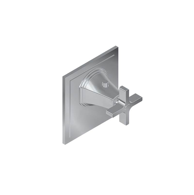 Graff - Finezza UNO M-Series Thermostatic Valve Trim with Handle - Architectural White