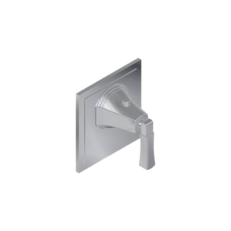 Graff - Finezza UNO M-Series Thermostatic Valve Trim with Handle - Architectural White