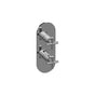 Graff - M.E./Terra Round M-Series Valve Trim with Two Handles - Architectural White