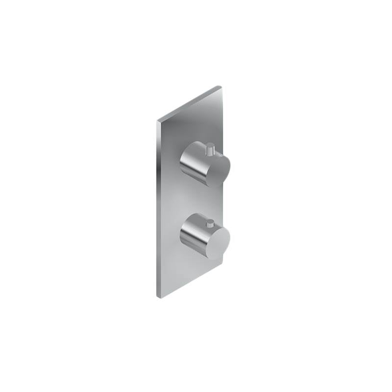 Graff - M-Series Square M-Series Valve Trim with Two Handles - Architectural White