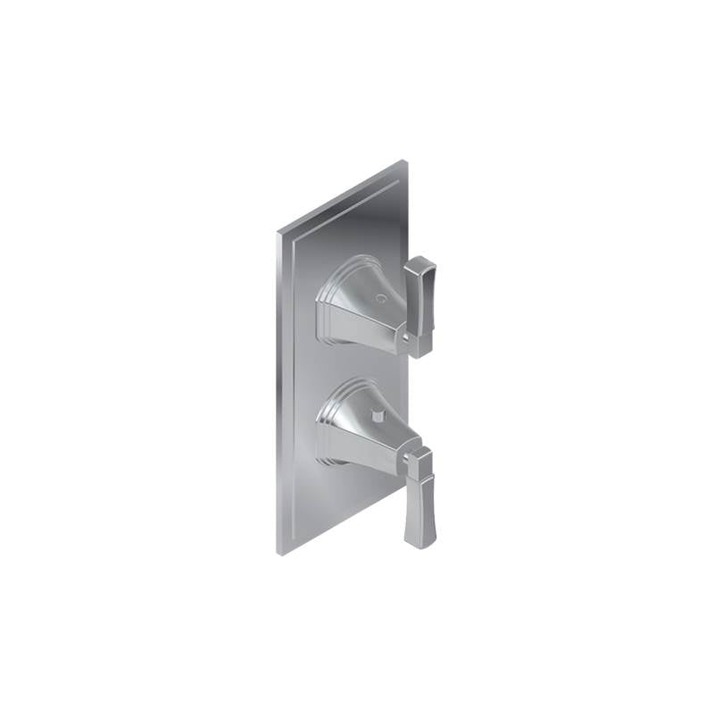 Graff - Finezza UNO M-Series Valve Trim with Two Handles - Architectural White