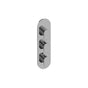 Graff - Ametis Round M-Series Valve Trim with Three Handles - Warm Bronze Pvd