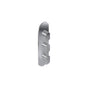 Graff - Phase Round M-Series Valve Trim with Three Handles - Architectural White