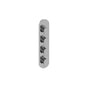 Graff - Ametis Round M-Series Valve Trim with Four Handles - Warm Bronze Pvd