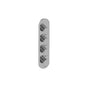 Graff - Phase Round M-Series Valve Trim with Four Handles - Architectural White