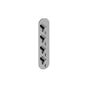 Graff - Terra Round M-Series Valve Trim with Four Handles - Architectural White