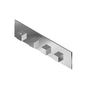 Graff - Incanto Square M-Series Valve Trim with Four Handles (Horizontal Orientation) - Architectural White
