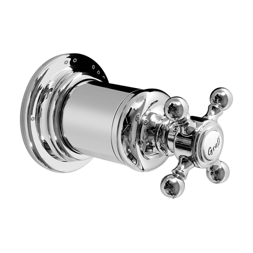 Graff - Adley Trim Plate with Handle - Polished Chrome