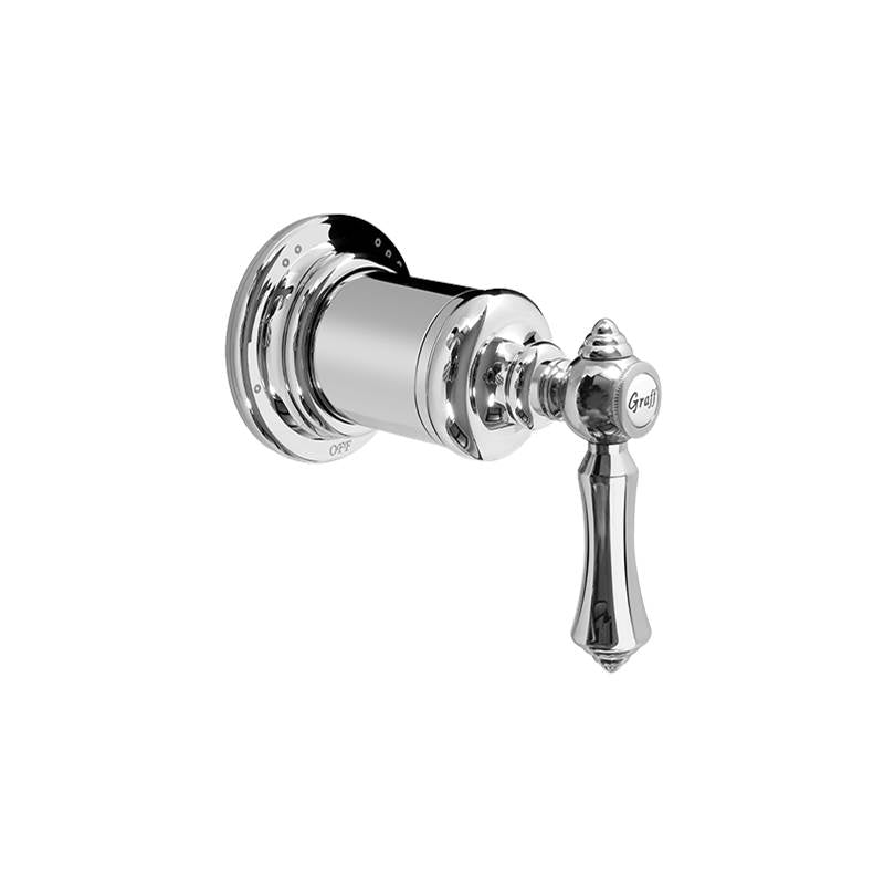 Graff - Adley Trim Plate with Handle - Architectural White