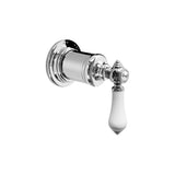 Graff - Adley Trim Plate with Handle - Architectural White