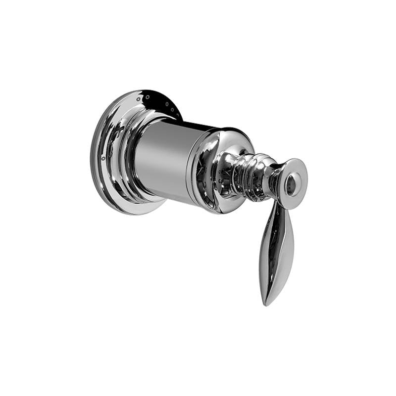 Graff - Topaz Trim Plate with Handle - Architectural White