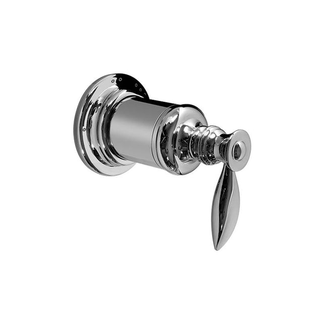 Graff - Topaz Trim Plate with Handle - Architectural White