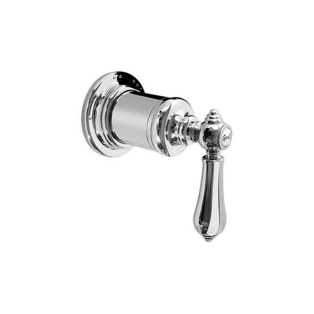 Graff - Adley Trim Plate with Handle - Architectural White