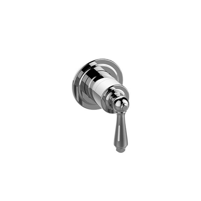 Graff - Camden Transfer Valve Trim Plate and Handle - Unfinished Brass