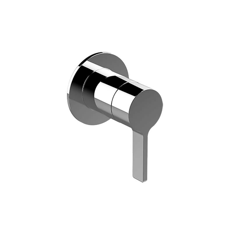 Graff - Terra Round Trim Plate with Handle - Polished Nickel