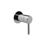 Graff - M.E. Round Trim Plate with Handle - Architectural White