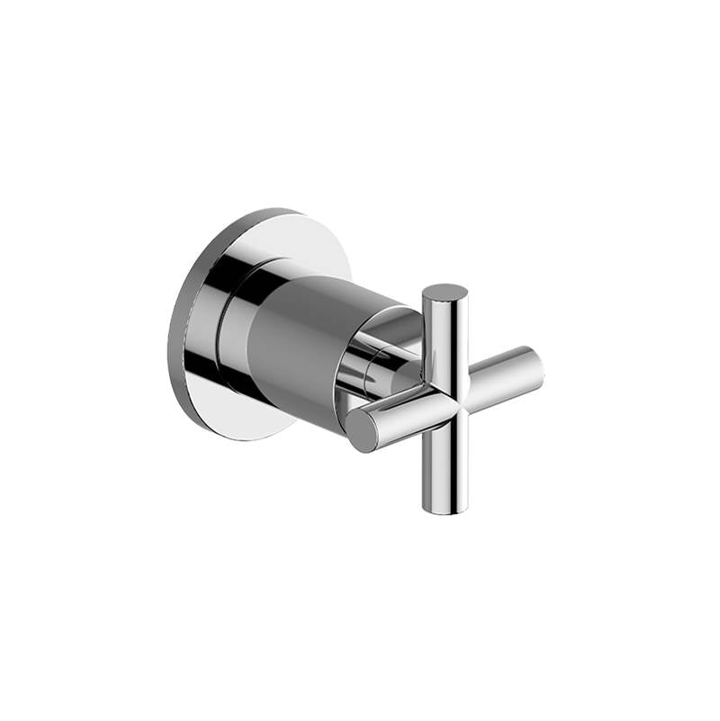 Graff - M.E./Terra Round M-Series 2-Way Shared Diverter Valve Trim with Handle - Architectural White