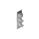 Graff - Finezza UNO M-Series Valve Trim with Three Handles - Architectural White