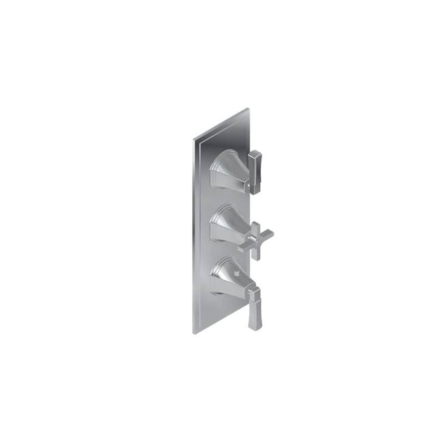 Graff - Finezza UNO M-Series Valve Trim with Three Handles - Architectural White