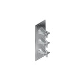 Graff - Finezza UNO M-Series Valve Trim with Three Handles - Architectural White