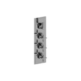 Graff - Finezza UNO M-Series Valve Trim with Four Handles - Warm Bronze Pvd