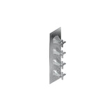 Graff - Finezza UNO M-Series Valve Trim with Four Handles - Architectural White