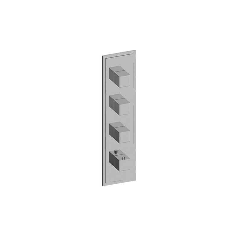 Graff - M-Series Transitional M-Series Valve Trim with Four Handles - Architectural White