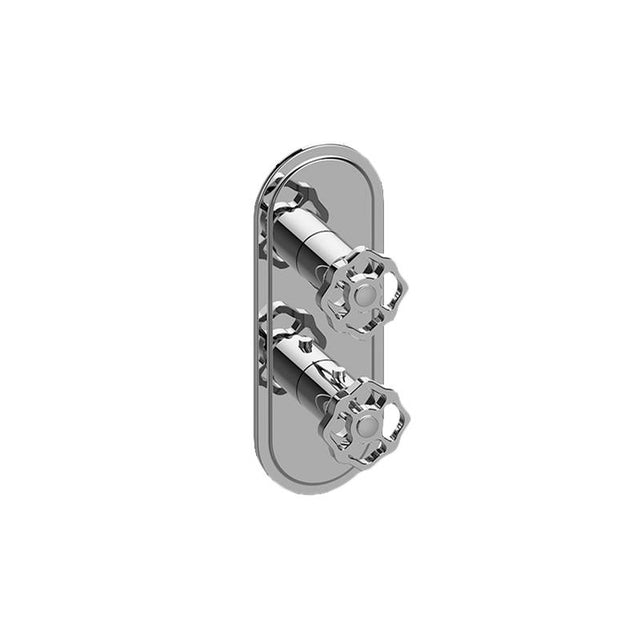 Graff - Vintage Traditional M-Series Valve Trim with Two Handles - Architectural White