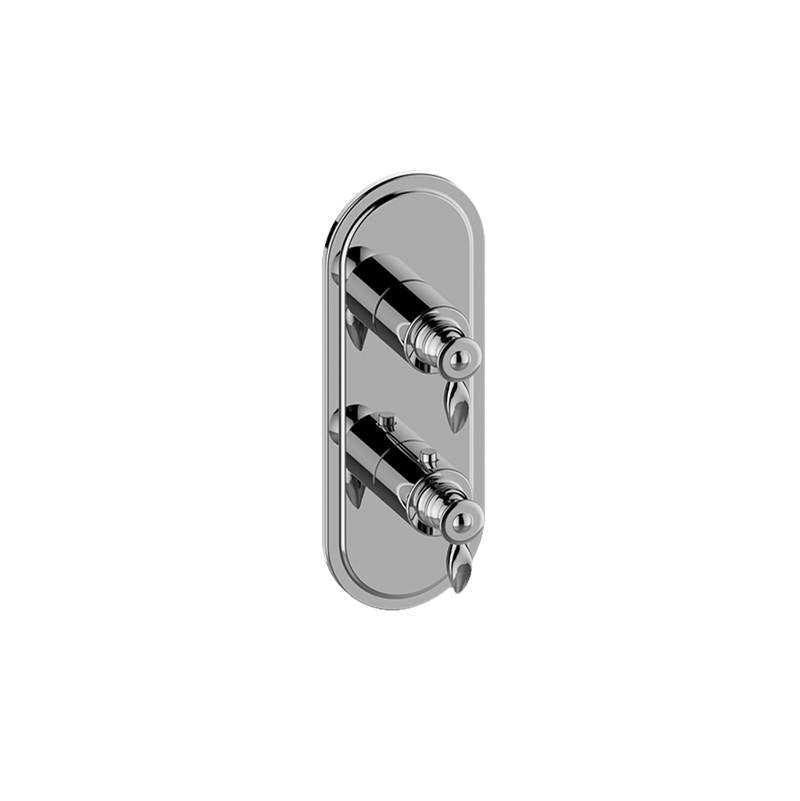 Graff - Topaz Traditional M-Series Valve Trim with Two Handles - Architectural White