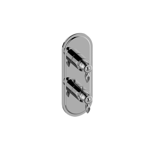 Graff - Topaz Traditional M-Series Valve Trim with Two Handles - Architectural White