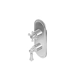 Graff - Adley Traditional M-Series Valve Trim with Two Handles - Vintage Brushed Brass