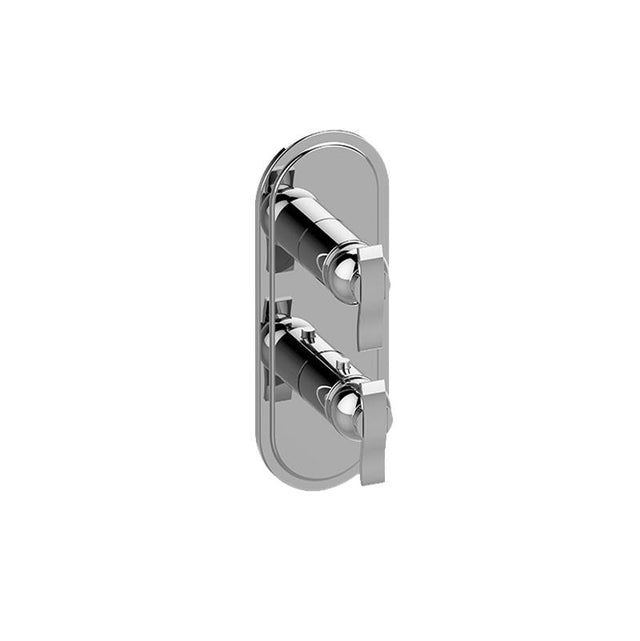 Graff - Bali Traditional M-Series Valve Trim with Two Handles - Architectural White