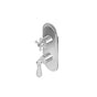 Graff - Adley Traditional M-Series Valve Trim with Two Handles - Vintage Brushed Brass