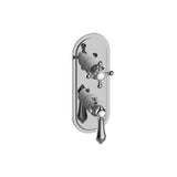 Graff - Adley Traditional M-Series Valve Trim with Two Handles - Architectural White