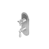 Graff - Camden Traditional M-Series Valve Trim with Two Handles - Architectural White