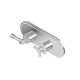 Graff - Adley Traditional M-Series Valve Trim with Two Handles (Horizontal Orientation) - Vintage Brushed Brass