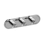 Graff - Topaz Traditional M-Series Valve Trim with Three Handles (Horizontal Orientation) - Architectural White