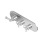 Graff - Adley Traditional M-Series Valve Trim with Three Handles (Horizontal Orientation) - Vintage Brushed Brass