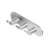 Graff - Bali Traditional M-Series Valve Trim with Three Handles (Horizontal Orientation) - 24K Brushed Gold Plated