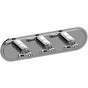 Graff - Topaz Traditional M-Series Valve Trim with Three Handles (Horizontal Orientation) - Architectural White