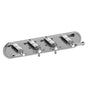 Graff - Adley Traditional M-Series Valve Trim with Four Handles (Horizontal Orientation) - Architectural White