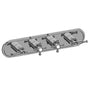Graff - Lauren Traditional M-Series Valve Trim with Four Handles (Horizontal Orientation) - Architectural White