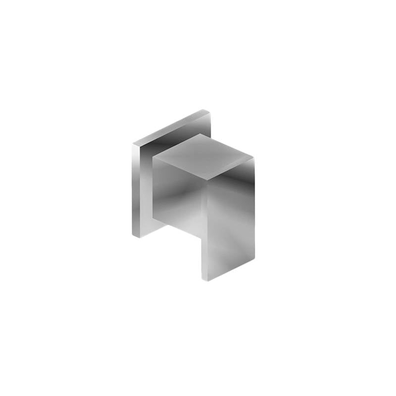 Graff - Solar Square M-Series Stop/Volume Control Valve Trim with Handle - Steelnox  Satin Nickel