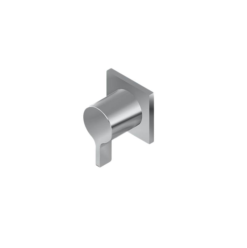 Graff - Terra Square M-Series Stop/Volume Control Valve Trim with Handle - Architectural White