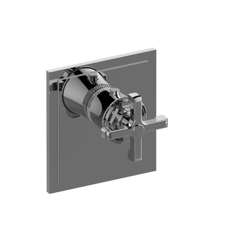 Graff - Vignola Finezza DUE, Vignola M-Series Thermostatic Valve Trim with Handle - Architectural White