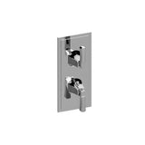 Graff - Finezza DUE Finezza DUE, Vignola M-Series Valve Trim with Two Handles - Warm Bronze Pvd